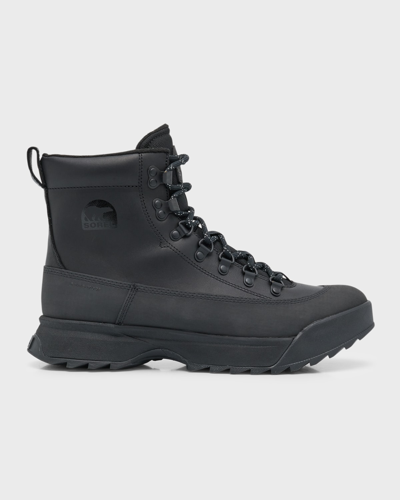 Shop Sorel Men's Scout 87 Pro Waterproof Boots In Black, Black