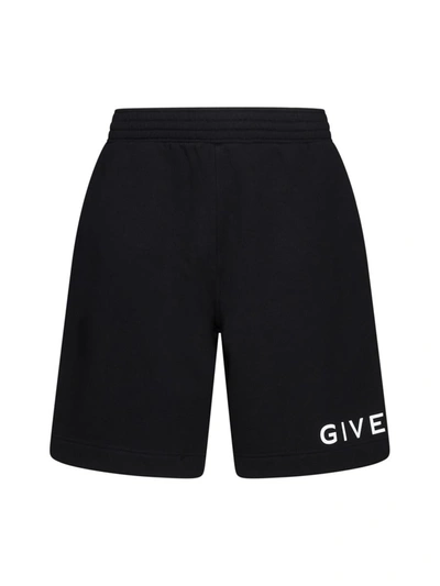 Shop Givenchy Shorts In Black