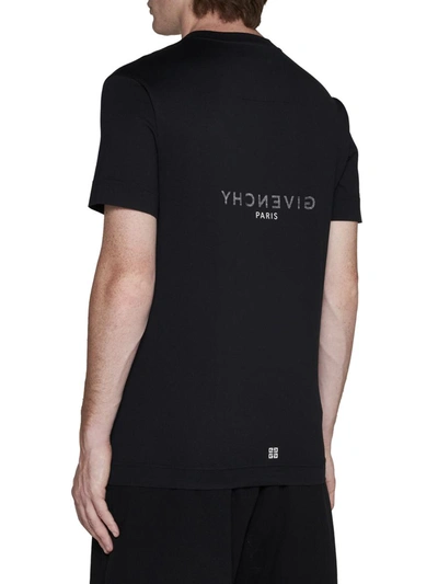 Shop Givenchy T-shirts And Polos In Black