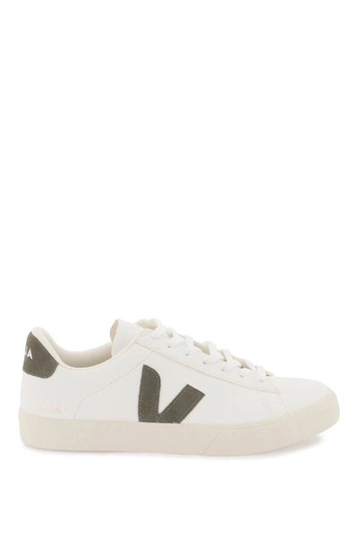 Shop Veja Chromefree Leather 'campo' Sneakers In Multicolor