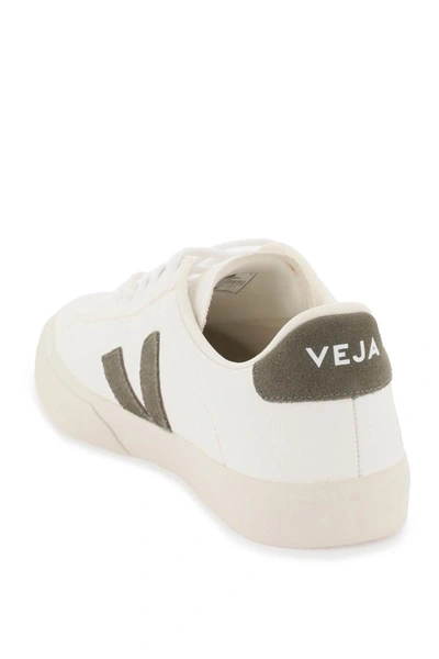 Shop Veja Chromefree Leather 'campo' Sneakers In Multicolor