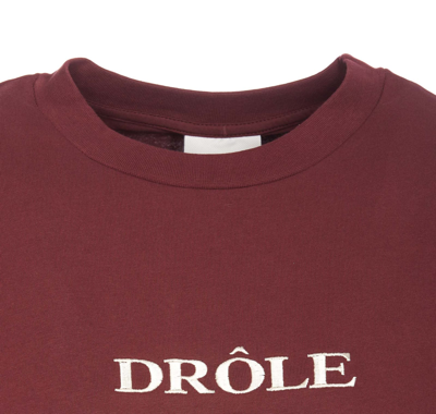 Shop Drôle De Monsieur Etoile Du Nord T-shirt In Red