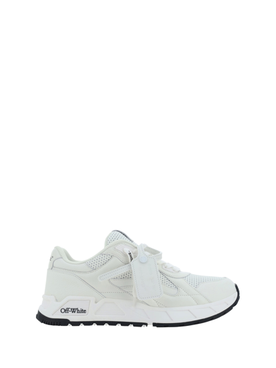 Shop Off-white Kick Off Sneakers In White Whit
