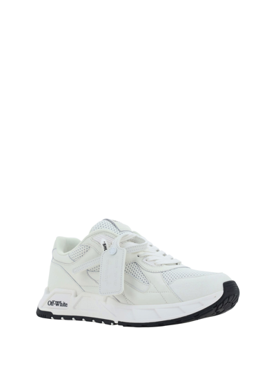 Shop Off-white Kick Off Sneakers In White Whit