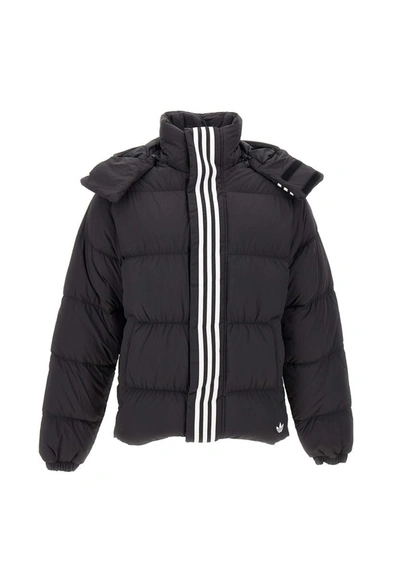Shop Adidas Originals Adidas "rifta Regen Hooded Puffer" In Black