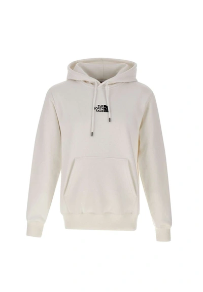 Shop The North Face "m Hw Hoodie" Cotton Sweatshirt In White