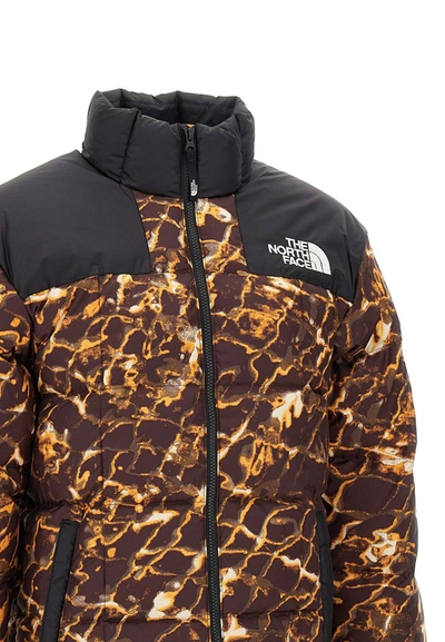 Shop The North Face "lhotse" Down Jacket In Multicolour