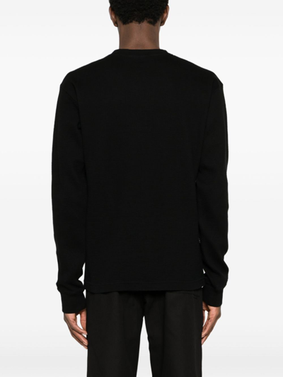 Shop Gr10k Sweater Men Black In Cotton