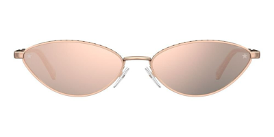 Shop Chiara Ferragni Cat Eye Frame Sunglasses In Pink