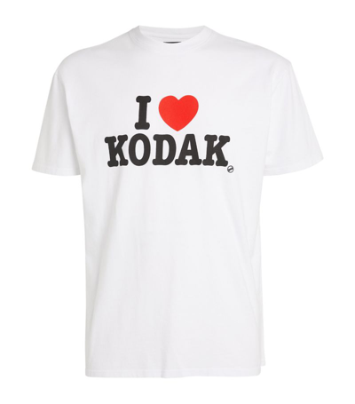 Shop Nahmias X Kodak Black I Love Kodak T-shirt In White