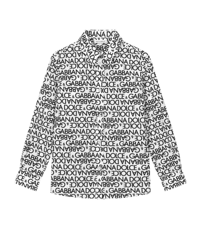 Shop Dolce & Gabbana Logo Shirt (2-6 Years) In Multi