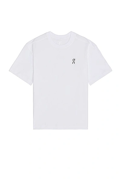 On Club Tee In White