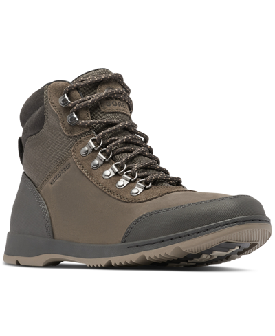 Shop Sorel Men's Ankeny Ii Hiker Weatherproof Boots In Major,wet Sand