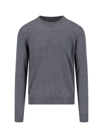 Shop Maison Margiela Basic Sweater In Gray
