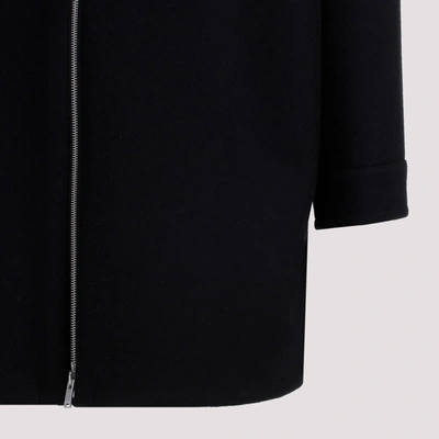 Shop Jil Sander Wool Sport Coat In Black