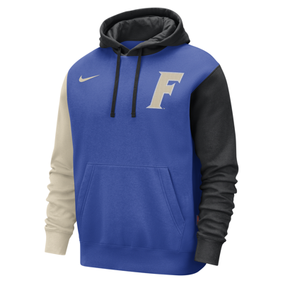 Shop Nike Florida Club Fleece  Men's Pullover Hoodie In Blue