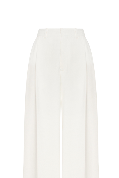Shop Milla High-rise White Suit Pants, Xo Xo
