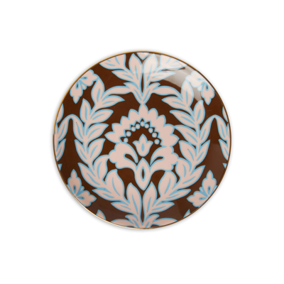La Doublej Side Plates Set Of 4 In Winter Garland