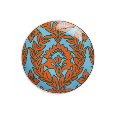 La Doublej Side Plates Set Of 4 In Spring Garland