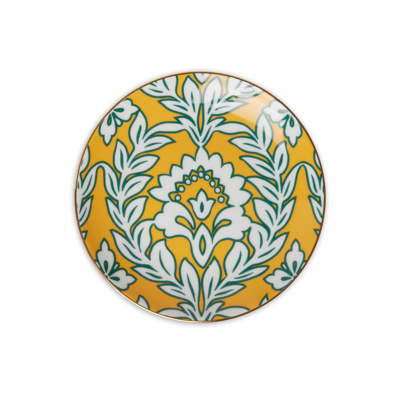 La Doublej Side Plates Set Of 4 In Winter Garland