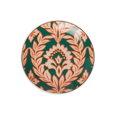 La Doublej Side Plates Set Of 4 In Winter Garland