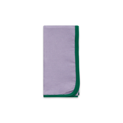 Shop La Doublej Large Napkins Set Of 2 (45x45) In Rainbow Lilac