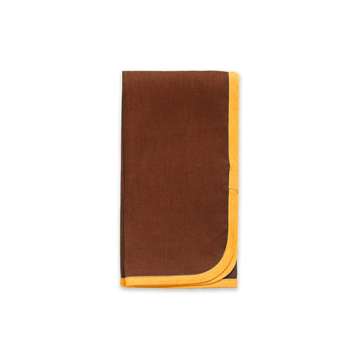 La Doublej Large Napkins Set Of 2 (45x45) In Rainbow Chocolate