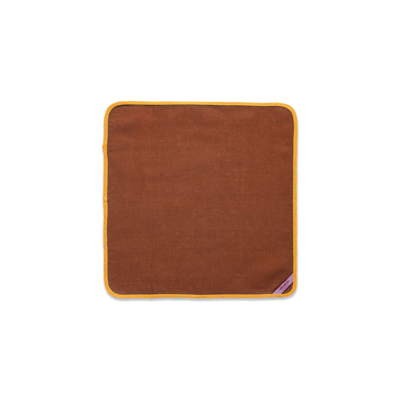 La Doublej Large Napkins Set Of 2 (45x45) In Rainbow Chocolate