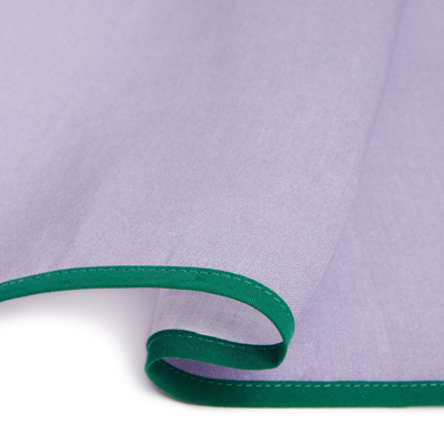 Shop La Doublej Large Napkins Set Of 2 (45x45) In Rainbow Lilac