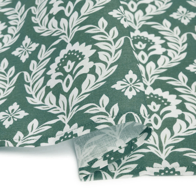 La Doublej Large Napkins Set Of 2 (45x45) In Green Garland