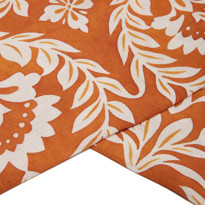La Doublej Medium Tablecloth (180x280) In Garland Siena