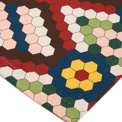 La Doublej Harringbone Runner (50x160) In Honeycomb Tiles