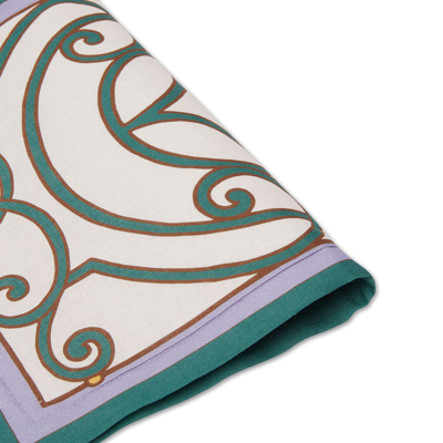 La Doublej Placemat Set Of 2 In Cortile Ivory
