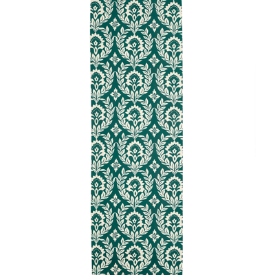 Shop La Doublej Harringbone Runner (50x160) In Green Garland