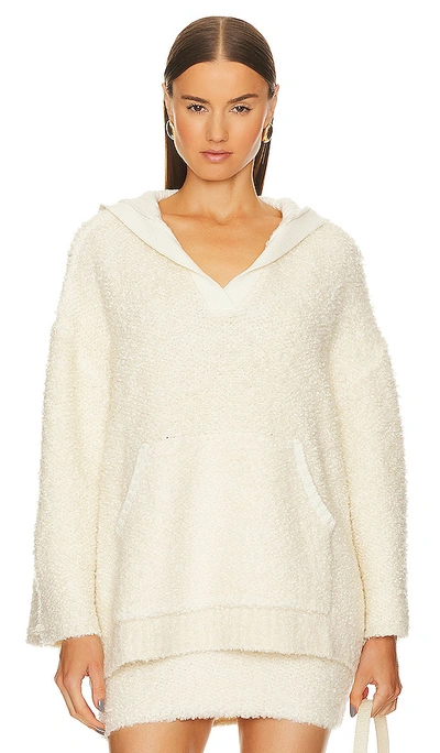 Shop Grlfrnd Aldis Boucle Sweater In Ivory