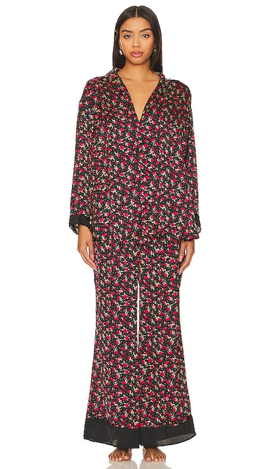 Shop Free People X Intimately Fp Dreamy Days Pj Set In Midnight