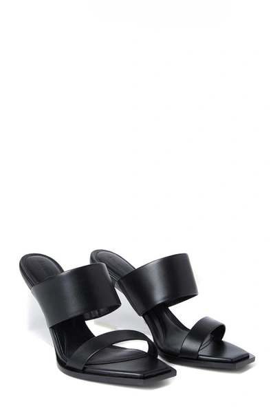 Shop Alexander Mcqueen Black Strapy Sandals