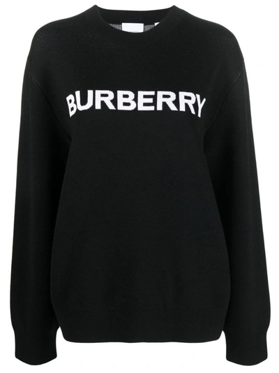 Shop Burberry Deepa Pullover In Black