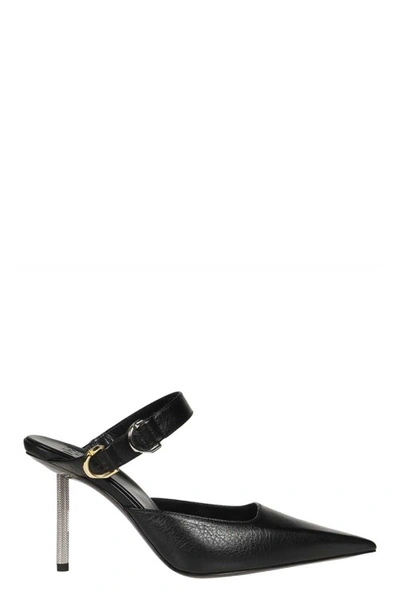 Shop Givenchy Black Pointed Mules
