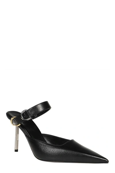 Shop Givenchy Black Pointed Mules