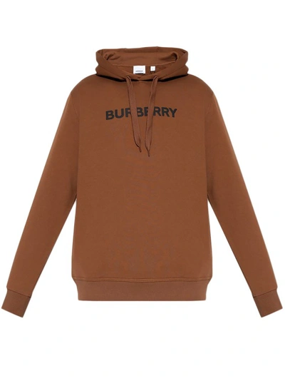 Shop Burberry Ansdell Hoodie Sweatshirt In Brown