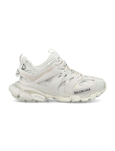 Shop Balenciaga Low-top Track Sneaker In White