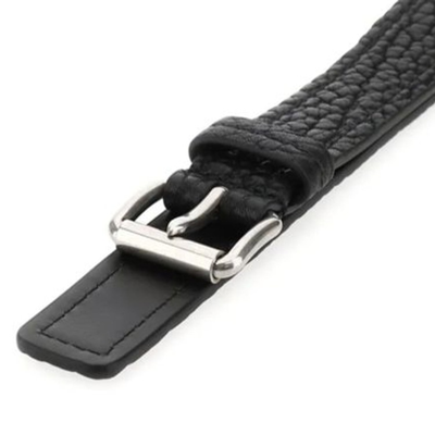 Shop Prada Black Leather Belt