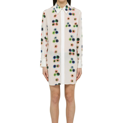 Shop Chloé Chemisier Dress In White