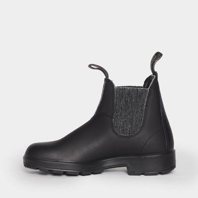 Shop Blundstone Chelsea Boot Silver Glitter In Black