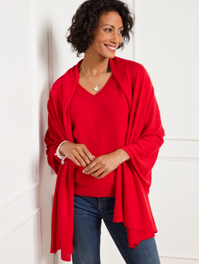 Talbots The Perfect Wrap - Red - 001  In Red