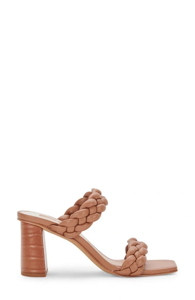 Dolce Vita Paily Braided Sandal In Caramel Stella