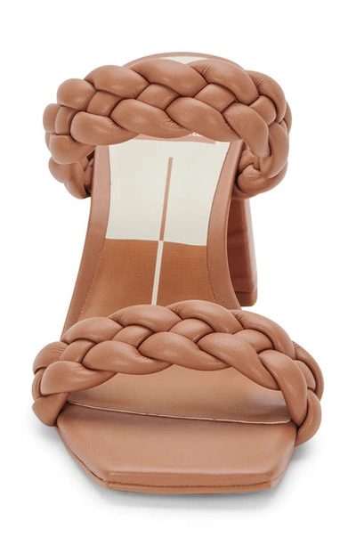 Dolce Vita Paily Braided Sandal In Caramel Stella