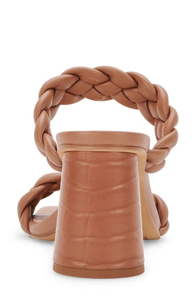 Dolce Vita Paily Braided Sandal In Caramel Stella
