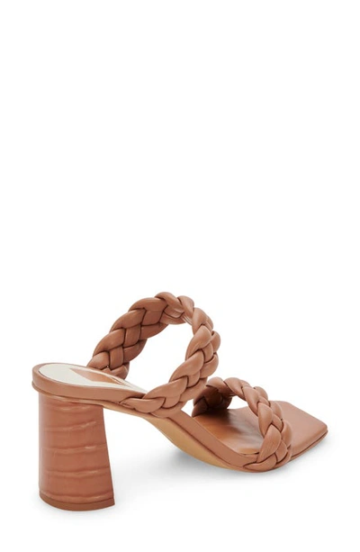 Dolce Vita Paily Braided Sandal In Caramel Stella